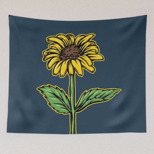 Item preview, Retro Sunflower Cartoon designed and sold by SLAG-Creative.