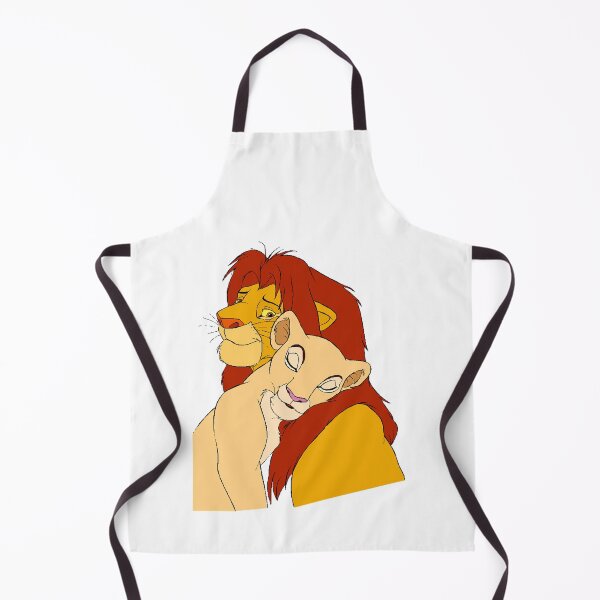 Item preview,  happy simba lion cartoon love cuddling designed and sold by KnitNknot.