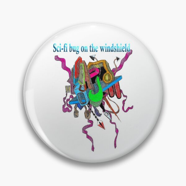 Item preview, Sci-fi bug on the windshield designed and sold by Douglas  Walker.