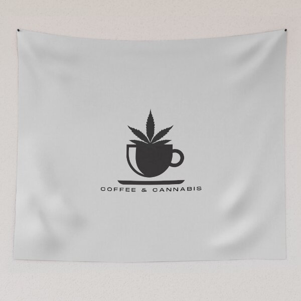 Item preview, Coffee & Cannabis 2 designed and sold by CabbageNClouds.