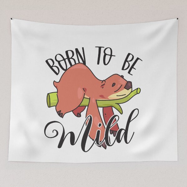 Item preview, Born To Be Mild, Funny Llama designed and sold by FuntasticDez.