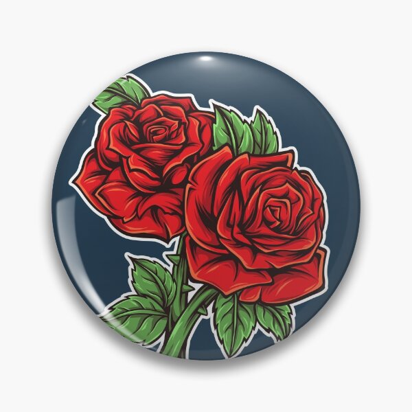 Item preview, Retro Roses Cartoon designed and sold by SLAG-Creative.