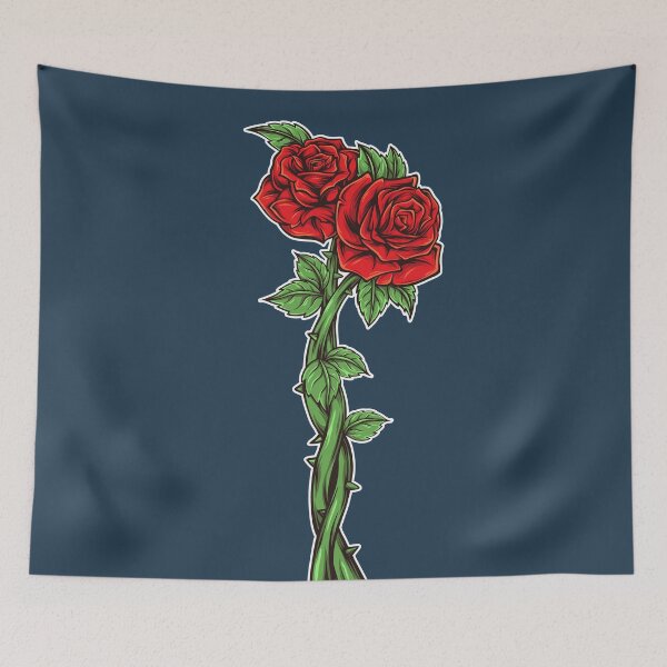 Item preview, Retro Roses Cartoon designed and sold by SLAG-Creative.