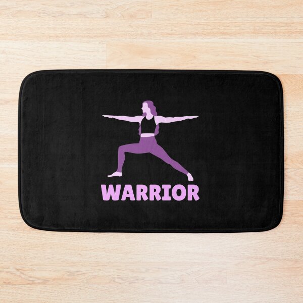 Item preview, WARRIOR - woman doing yoga pose warrior 2 designed and sold by GLwithUs.