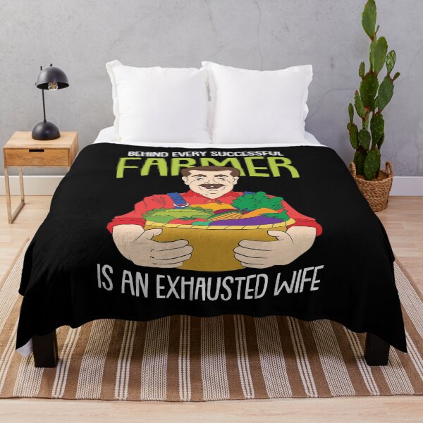 Item preview, Behind every Sucessfull Farmer Funny farming Farmer Saying   designed and sold by Rzelemenz.