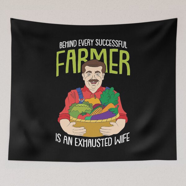Item preview, Behind every Sucessfull Farmer Funny farming Farmer Saying   designed and sold by Rzelemenz.