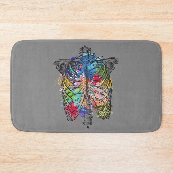 Item preview, Colored Ribcage - Awesome designed and sold by BaldingSnail.