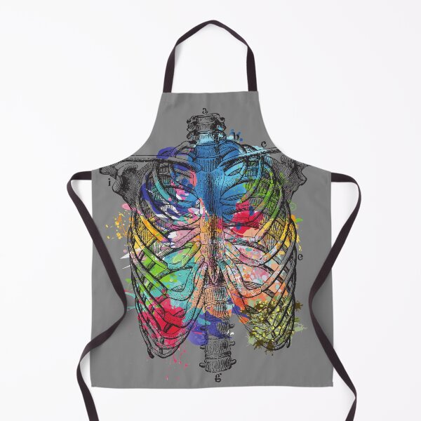 Item preview, Colored Ribcage - Awesome designed and sold by BaldingSnail.