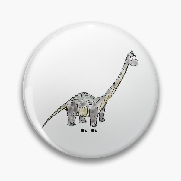 Item preview, Cartoon Diplodocus designed and sold by OnOnDesign.