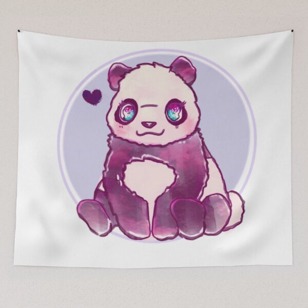 Item preview, Purple Panda Love designed and sold by BookBuzz.