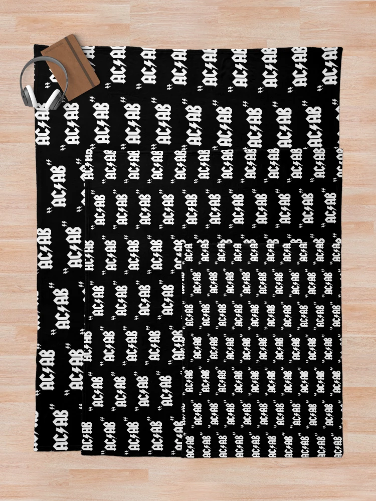 Thumbnail 5 of 6, Throw Blanket, ACAB designed and sold by Rabbitt77.