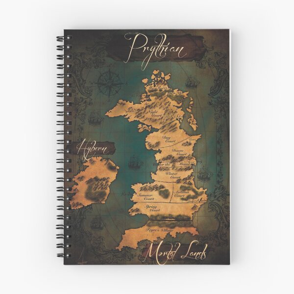 Item preview, Mapa de Prythian designed and sold by FlowArt-design.