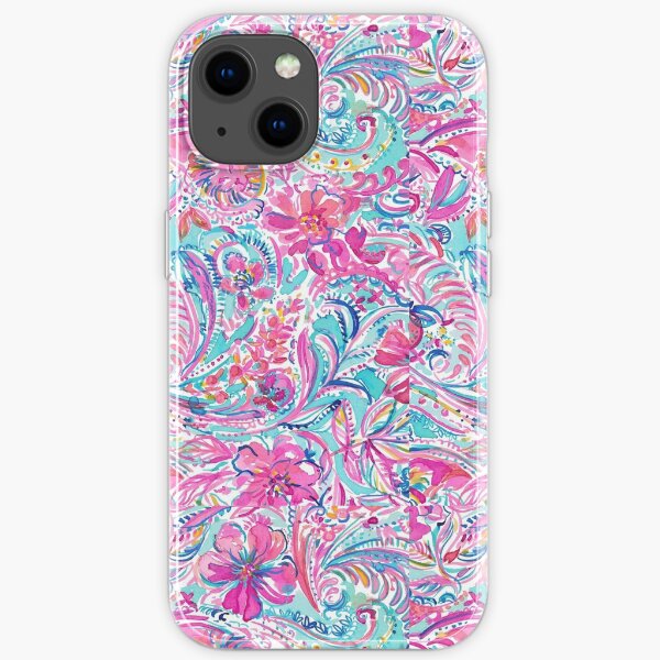 lilly inspired print iPhone Soft Case