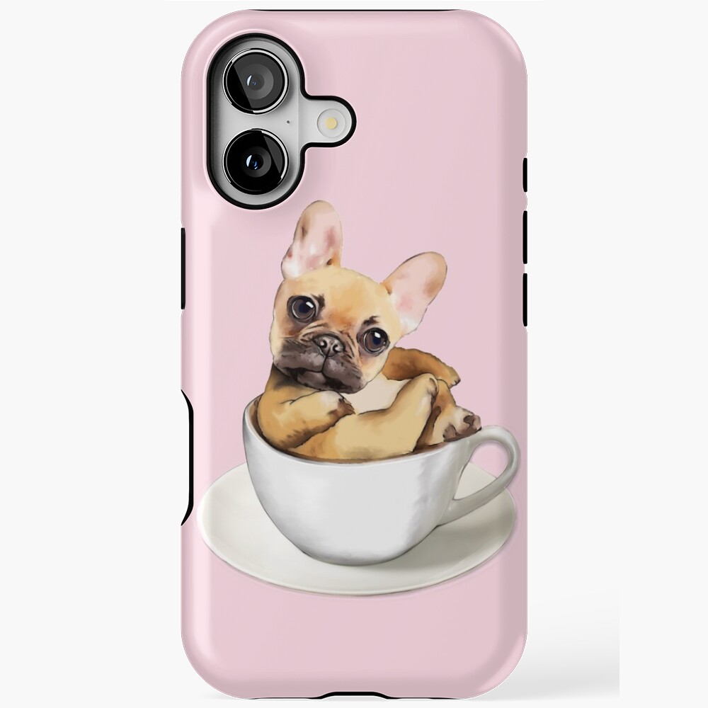 Tasse Chien Peinture à L'aquarelle D'un Bouledogue Ançais Avec Les Mots  Bouledogue Ançais Sur Le Devant Chien Bouledogue Francais, image size:1000x1000