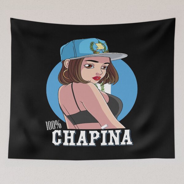 Item preview, 100% Chapina Strong Girl Guatemala Flag Roots designed and sold by Nosek1ng.