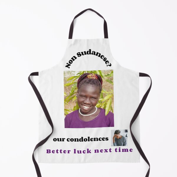 Item preview, "Condolences to non Sudanese"  (black text) designed and sold by skoumpourdides.