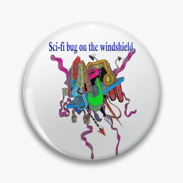 Item preview, Sci-fi bug on the windsheild designed and sold by Douglas  Walker.