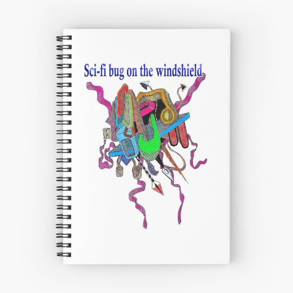 Artikelvorschau, Sci-Fi-Bug auf dem Windschild entworfen und verkauft von Douglas Walker.