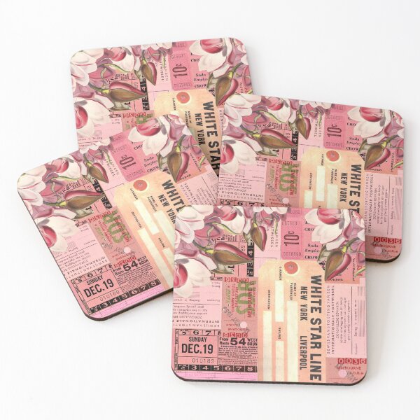 Item preview, Vintage ephemera #7 Pink designed and sold by Esther Glas.