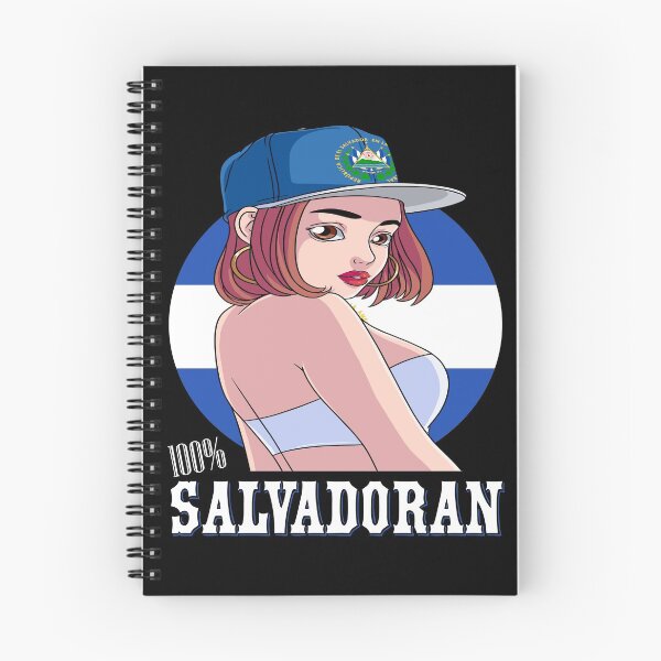 Item preview, 100% Salvadoran Strong Girl El Salvador Flag Roots designed and sold by Nosek1ng.