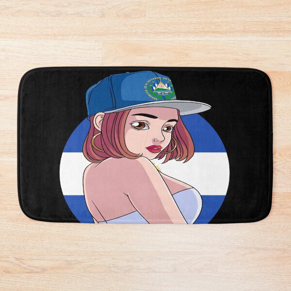 Item preview, 100% Salvadoran Strong Girl El Salvador Flag Roots designed and sold by Nosek1ng.