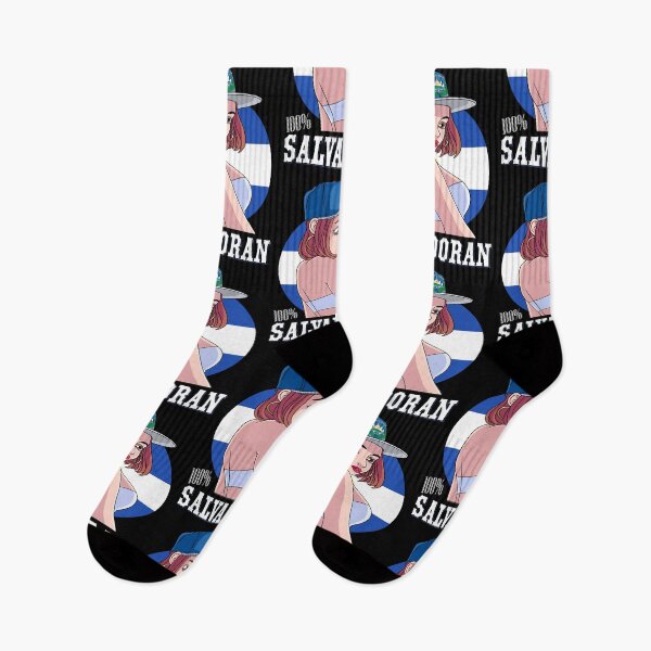 Item preview, 100% Salvadoran Strong Girl El Salvador Flag Roots designed and sold by Nosek1ng.