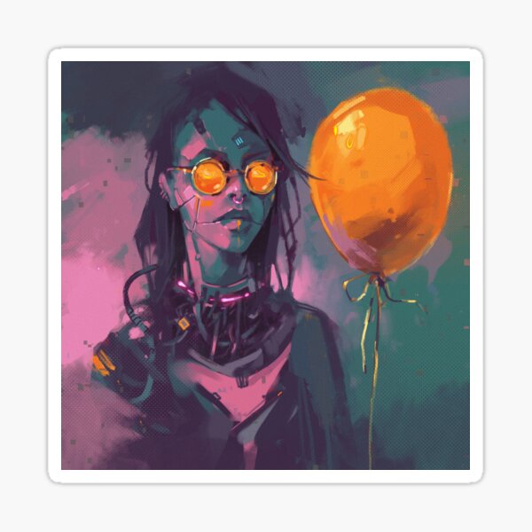 Baloon Sticker