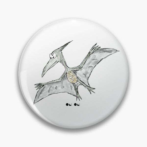 Cartoon Teradactil Pin