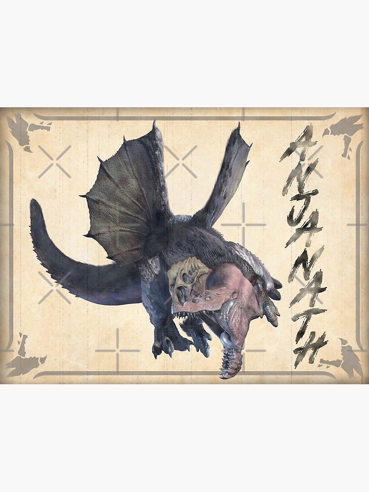 Monster Hunter World - Black Diablos Poster by VelvetZone