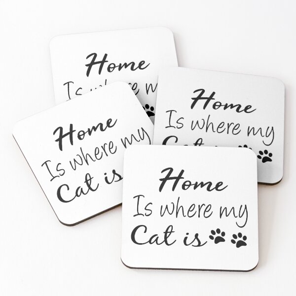 Item preview, Home Is Where My Cat Is , Cat Mama, Cat Lover Gift  designed and sold by youssef92.