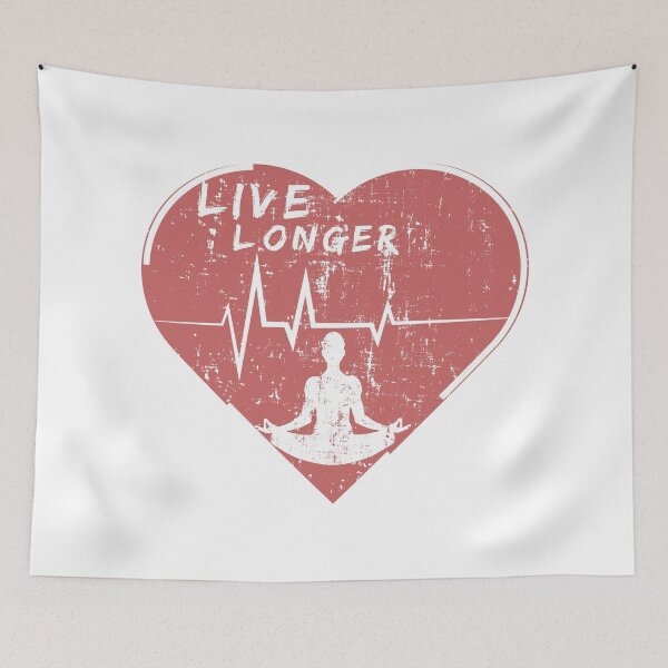 Item preview, LIVE LONGER, YOGA designed and sold by MHDesignstore.