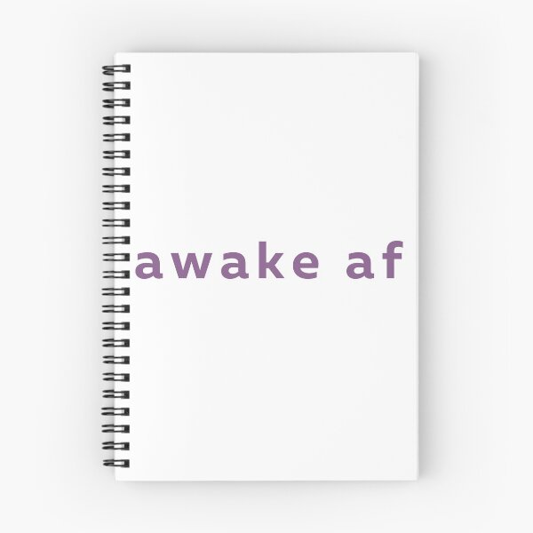 Item preview, awake af designed and sold by ZenNerd.