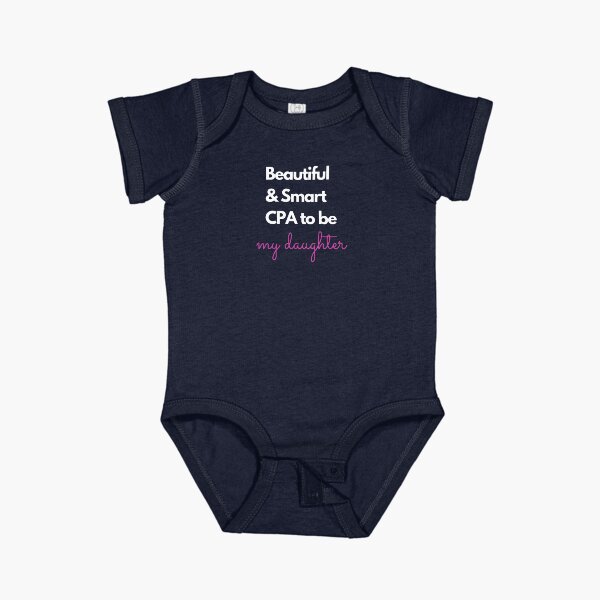 Item preview, Beautiful and smart CPA to be. My daughter. Pink. designed and sold by Evartdesign.