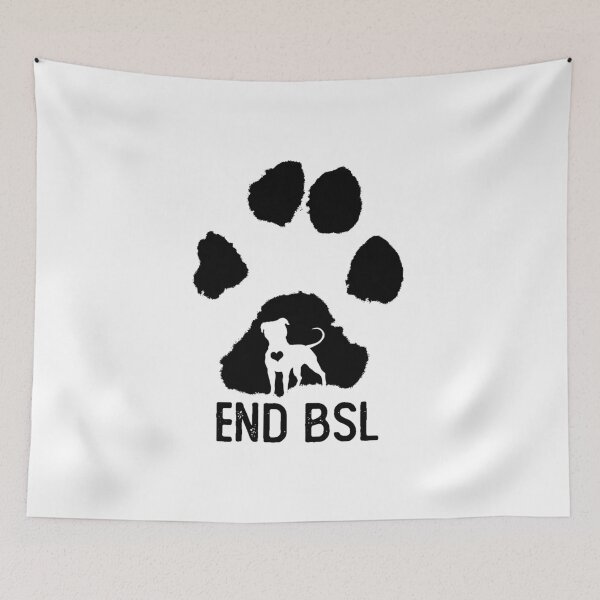Item preview, End BSL Pitbull Staffordshire bully breed pet rescue designed and sold by Pencil Trail.
