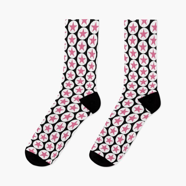 Item preview, Hot Pink and White Star Graphic designed and sold by iscaStudioArt.