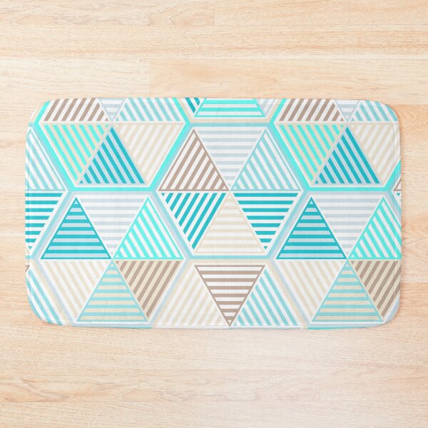 Item preview, Boho Hexagonal and Diagonal lines Pattern designed and sold by Dreamakerstudio.
