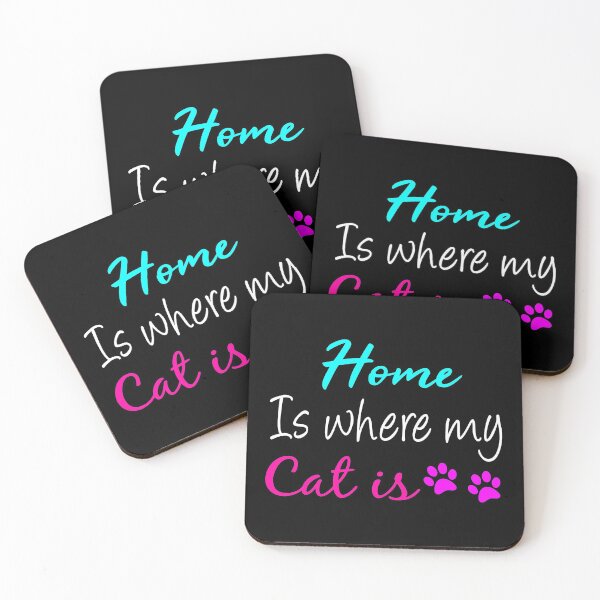 Item preview, Home Is Where My Cat Is , Cat Mama, Cat Lover Gift  designed and sold by youssef92.