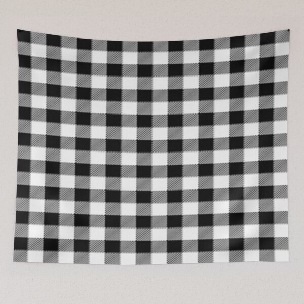 Item preview, black gingham designed and sold by nigejohn.
