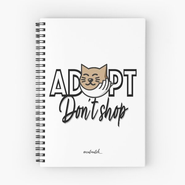 Item preview, Adopt, Don´t Shop designed and sold by CatMatch.