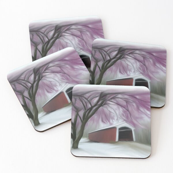 Item preview, Bridge Over Snowy Waters designed and sold by south4winter.
