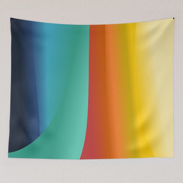 Item preview, Abstract rainbow colorful pattern designed and sold by likebakerdo.