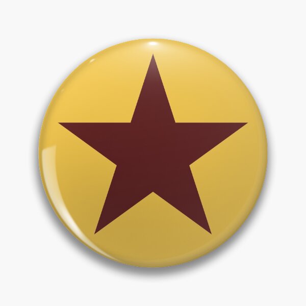 Item preview, Red Star On Yellow designed and sold by iscaStudioArt.