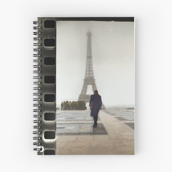 Item preview, Eiffel Tower, Paris, France - Circa 1940's - Film Negative Colorization designed and sold by ErikBPhoto.