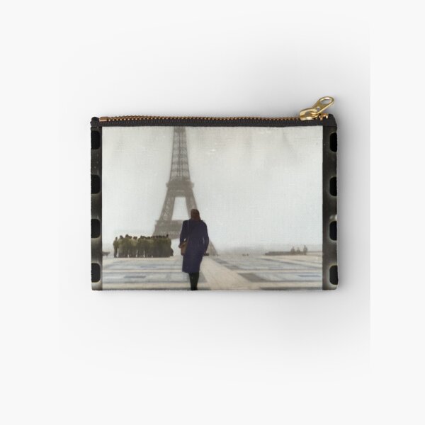 Item preview, Eiffel Tower, Paris, France - Circa 1940's - Film Negative Colorization designed and sold by ErikBPhoto.