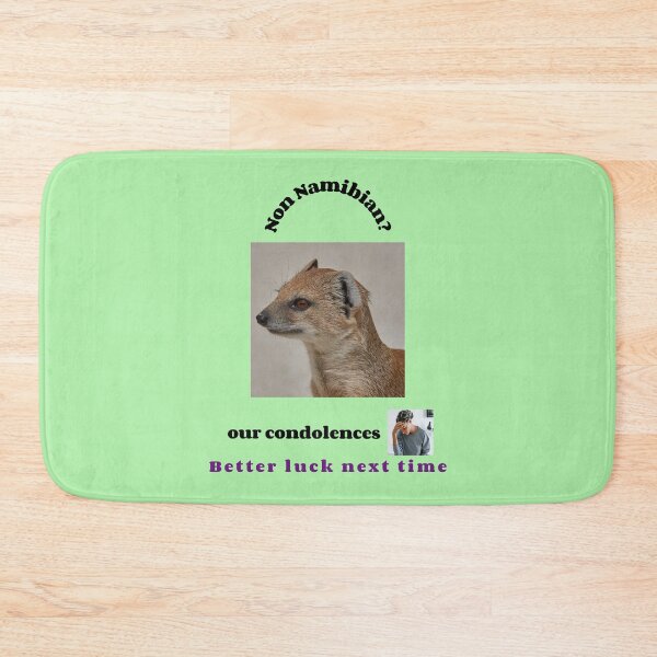 Item preview, "Condolences to non Namibians"  (black text) designed and sold by skoumpourdides.