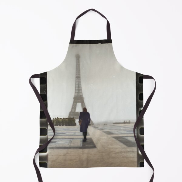 Item preview, Eiffel Tower, Paris, France - Circa 1940's - Film Negative Colorization designed and sold by ErikBPhoto.