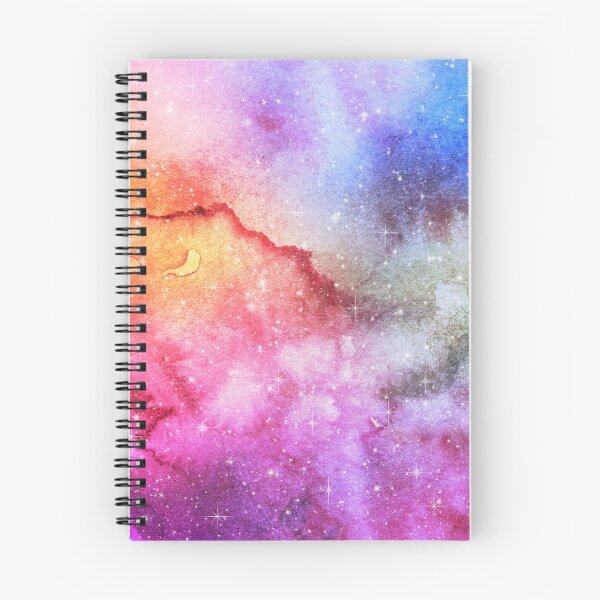 Item preview, watercolor galaxy designed and sold by Nehalshop.