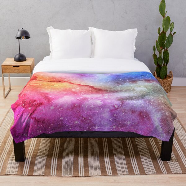 Item preview, watercolor galaxy designed and sold by Nehalshop.