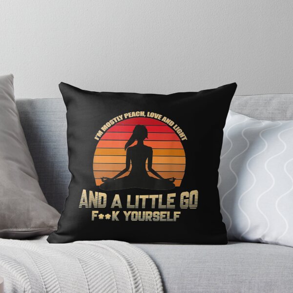 Item preview, I'm Mostly Peace Love Light And... designed and sold by Peace And Yogi.