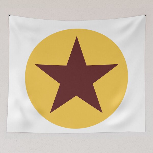 Item preview, Red Star On Yellow designed and sold by iscaStudioArt.